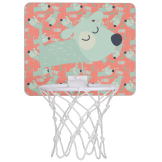 Woof Dogs and Bones Mini Basketball Hoop