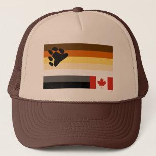 WOOF! EH? CANADIAN BEAR PRIDE TRUCKER HAT