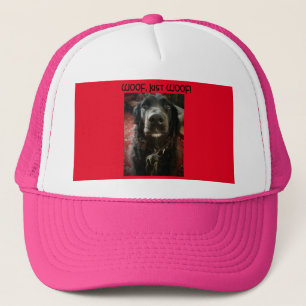 WOOF, JUST WOOF! TRUCKER HAT