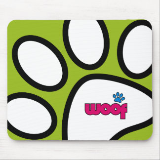 Woof Mousemat Mouse Pad