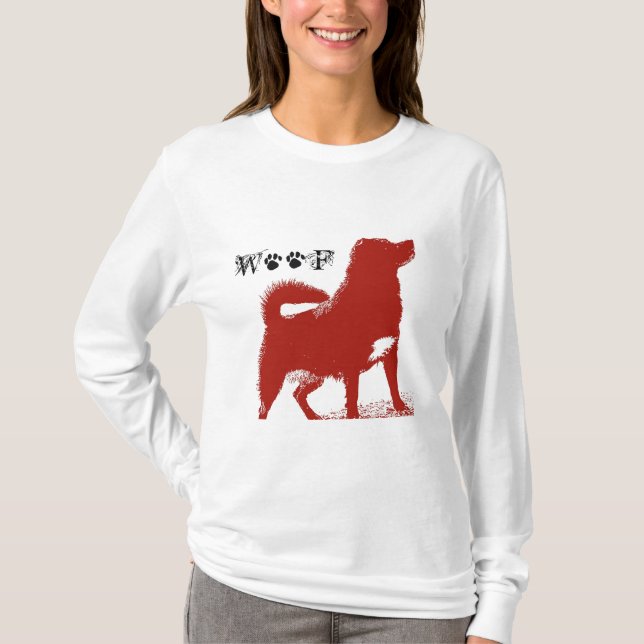 Woof Wear for a Sophisticated Girl T-Shirt (Front)