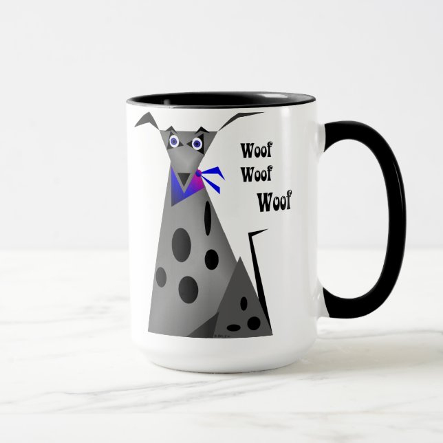 Woof Woof Mug (Right)
