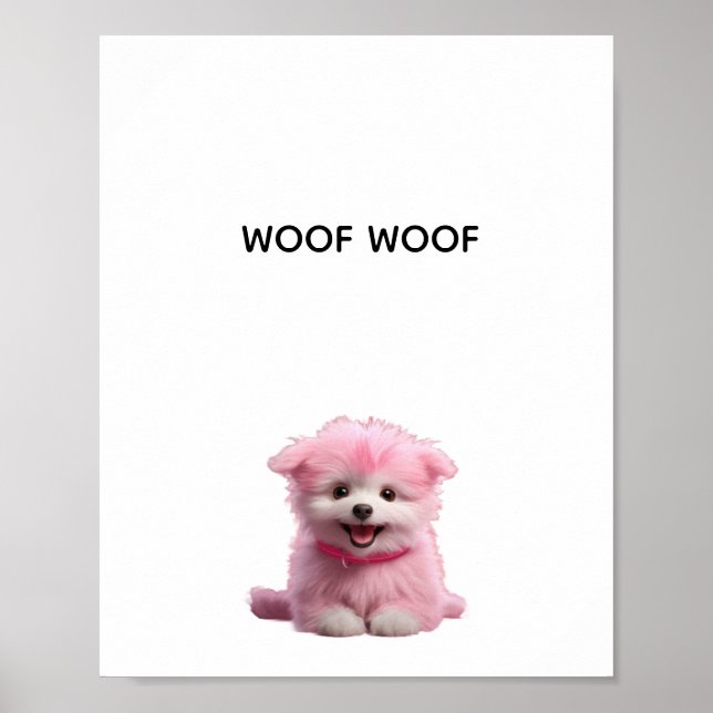 woof woof poster (Front)