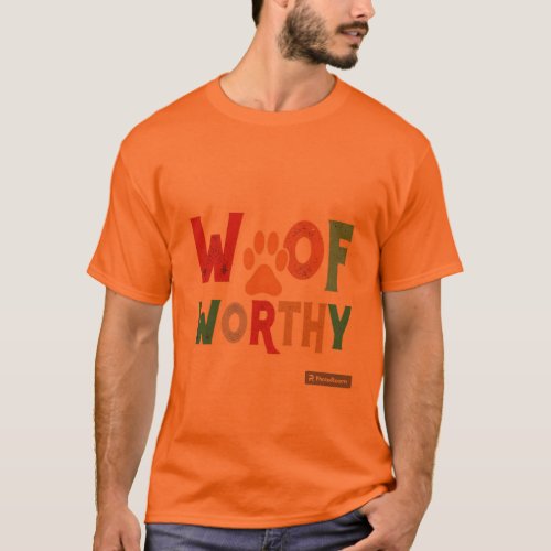 Woof_worthy boys tshirt design 
