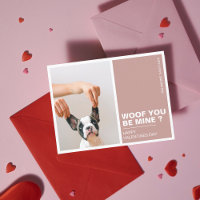 Woof You Be Mine | Valentines Dog