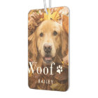 Woof | Your Dog's Photo and a Paw Print