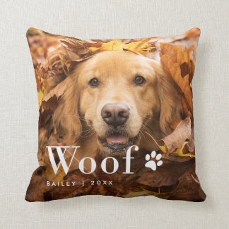 woof dog pillow