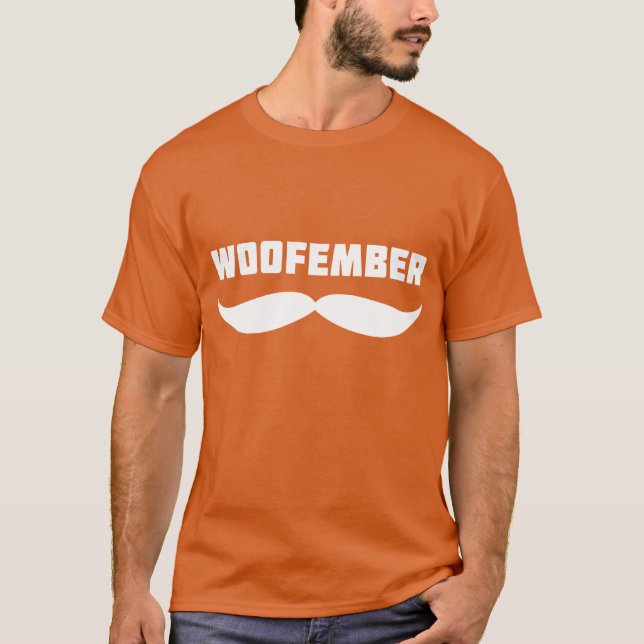Woofember Logo Tee (orange) (Front)