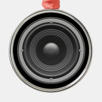 Woofer Metal Ornament by kbilltv at Zazzle