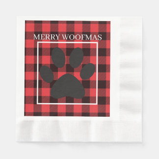 WoofmasThrow Pillow Napkins