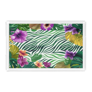 Wooing jungle harmony acrylic tray
