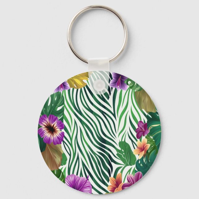 Wooing jungle harmony keychain (Front)