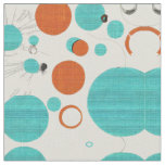 Wool balls Mid Century Modern Fabric