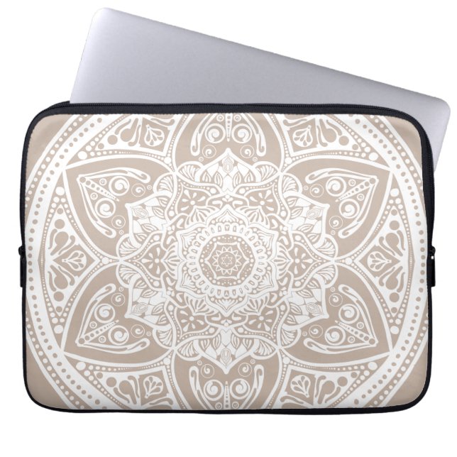Wool Mandala Laptop Sleeve (Front)