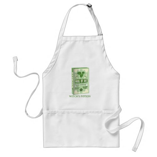 WOOL OF BAT MACBETH WITCHES ADULT APRON