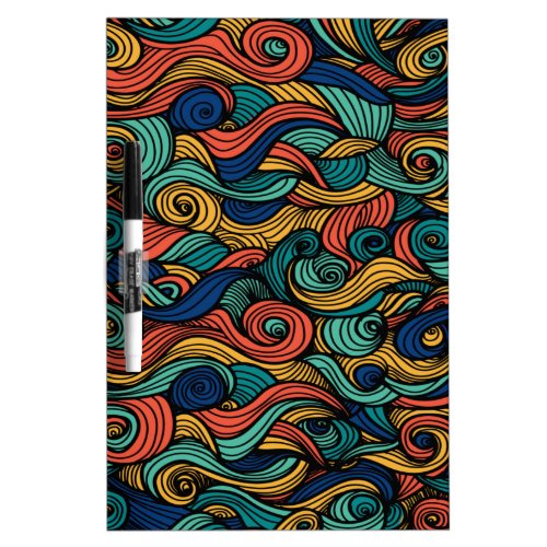 Wool Topped paisley      Dry Erase Board