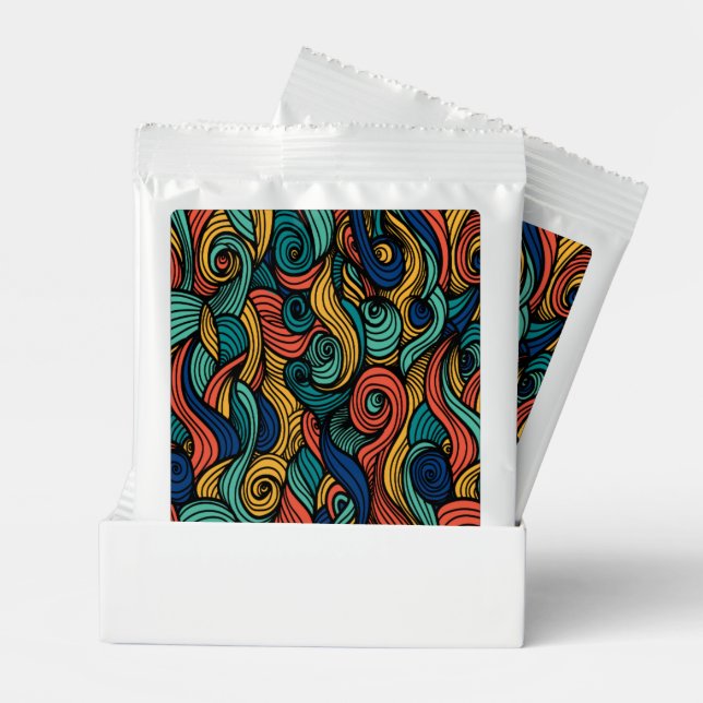 Wool Topped paisley      Hot Chocolate Drink Mix (Pair)