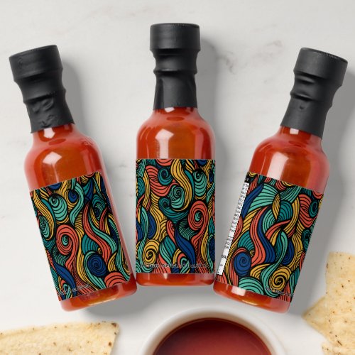 Wool Topped paisley      Hot Sauces