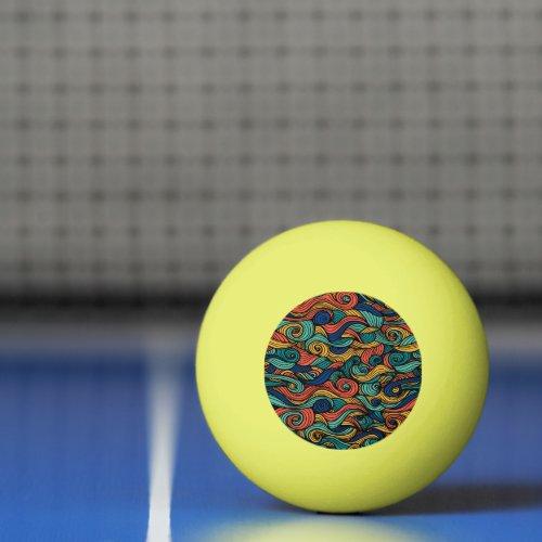 Wool Topped paisley      Ping Pong Ball