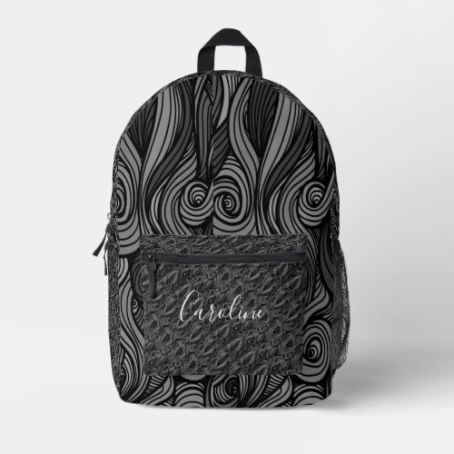 Wool Topped paisley          Printed Backpack