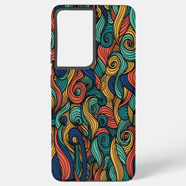 Wool Topped paisley      Samsung Galaxy Case (Back)