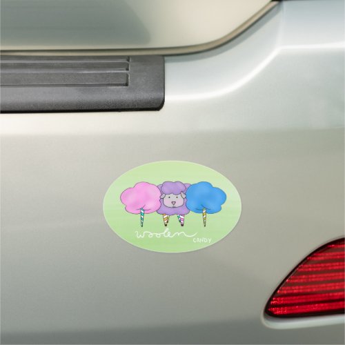 Woolen Candy Car Magnet