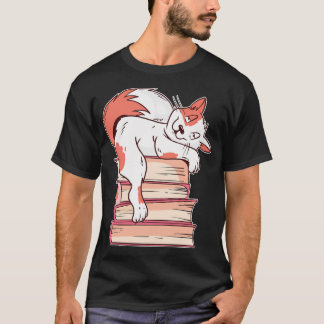 Woolen yarn with needles. T-Shirt