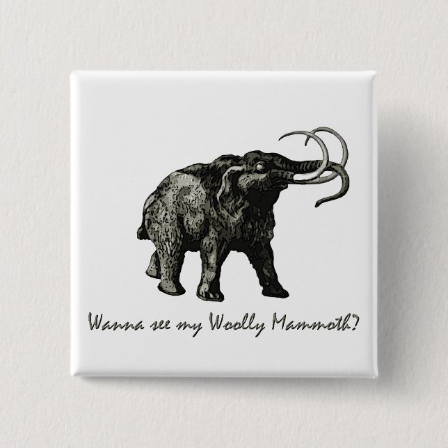 Wooley Mammoth Pin (Front)
