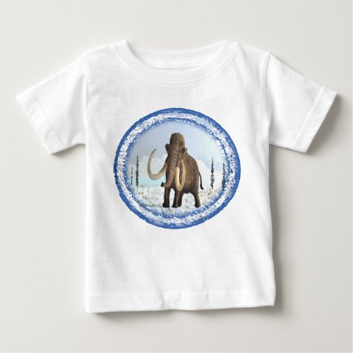 Woolly Mammoth Baby T_Shirt