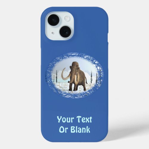 Woolly Mammoth iPhone 15 Case