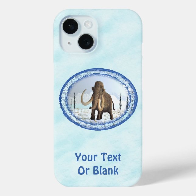 Woolly Mammoth Case-Mate iPhone Case (Back)