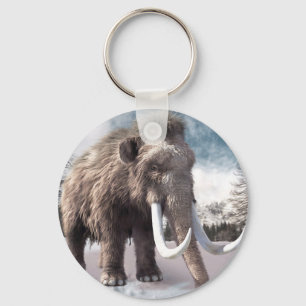 Woolly Mammoth Keychain
