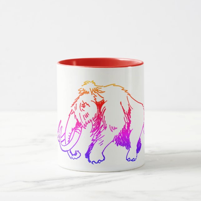 Woolly Mammoth Mug Multi-color (Center)
