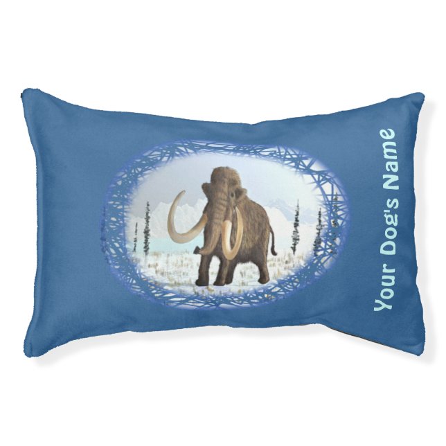 Woolly Mammoth Pet Bed (Front)