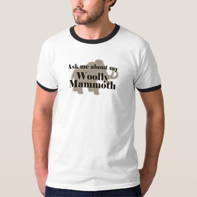 Woolly Mammoth T-Shirt (Front)