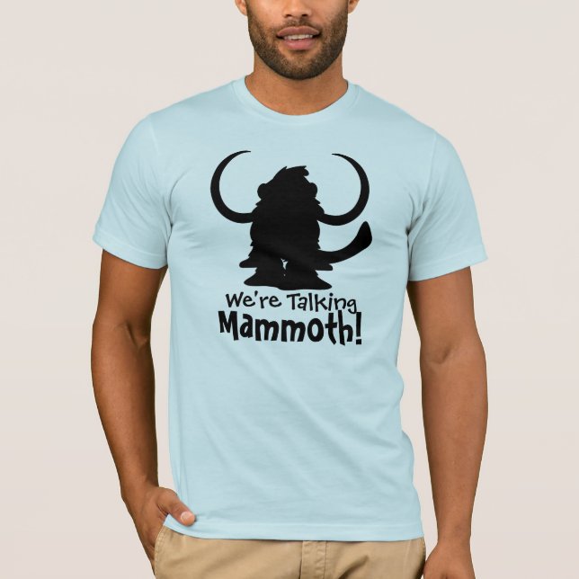 Woolly Mammoth T-Shirt (Front)