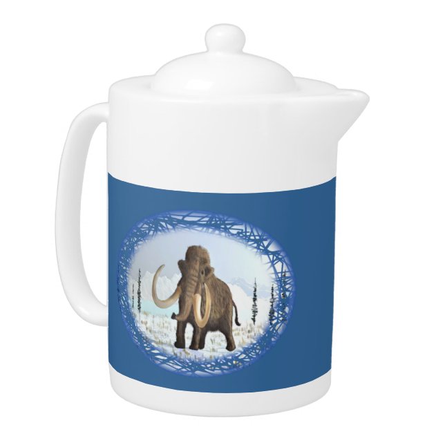 Woolly Mammoth Teapot (Left)