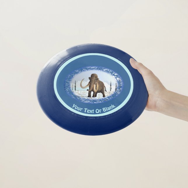 Woolly Mammoth Wham-O Frisbee (In Hand)