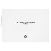 Woolly Sheep Cards (Back Horizontal)