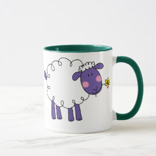 Woolly sheep mug