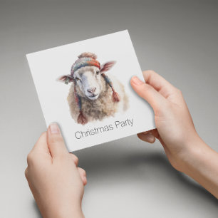 Woolly Wonderland, custom Holiday Card