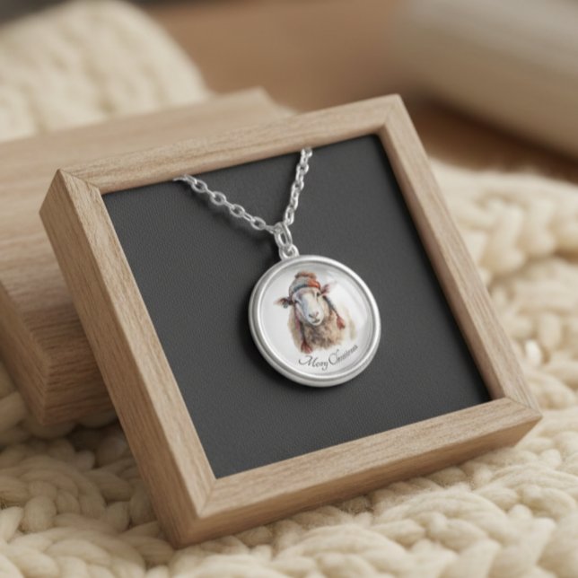 Woolly Wonderland, custom Silver Plated Necklace (Creator Uploaded)