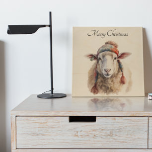 Woolly Wonderland, custom Wood Wall Art