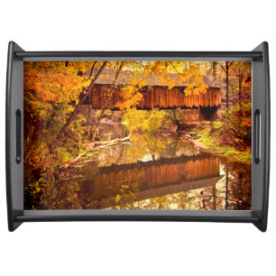 Woolslayer covered Bridge Serving Tray