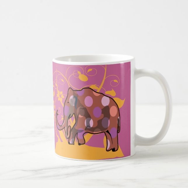 wooly mammoth coffee mug (Right)