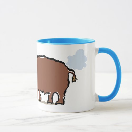 wooly rhinoceros mug