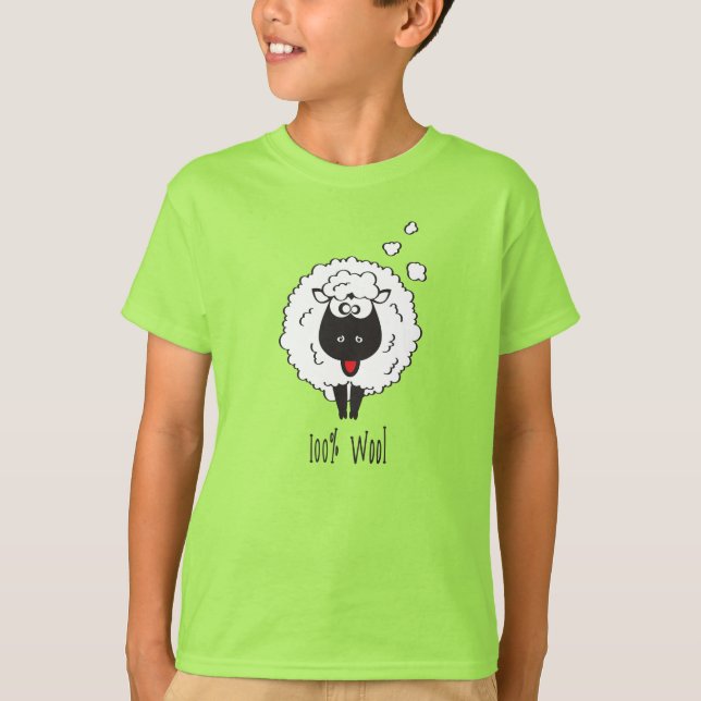Wooly sheep T-Shirt (Front)