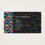Woooo Mandelbrot Fractal Business Card