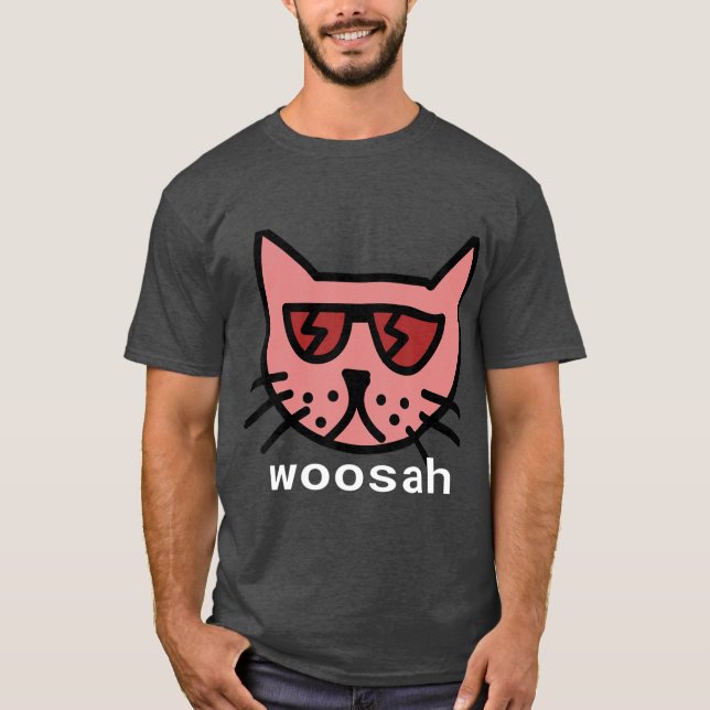 Woosah  Calm Yoga Exhale  (3) T-Shirt (Front)