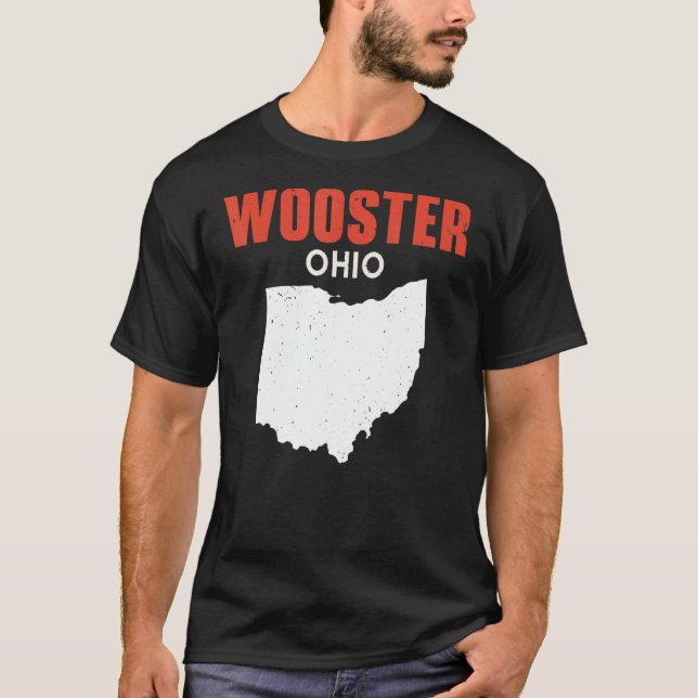 WOOSTER Ohio USA State America Travel Ohioan T-Shirt (Front)